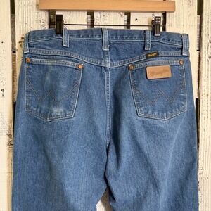 VTG 90s Wrangler 13MWZ Cowboy Cut‎ Jeans Mens 37x36 Classic Western Cowboy Rodeo